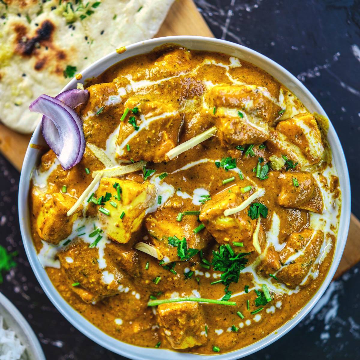 1x1 restaurant style paneer butter masala paneer makhani video recipe