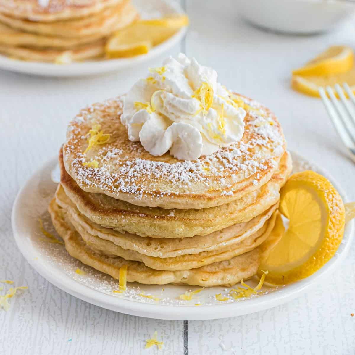 Pan Cake Lemon Honey