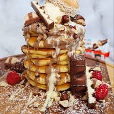 Pan Cake Nutella Ice Cream