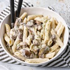 Pasta Cream Sauce Mushroom