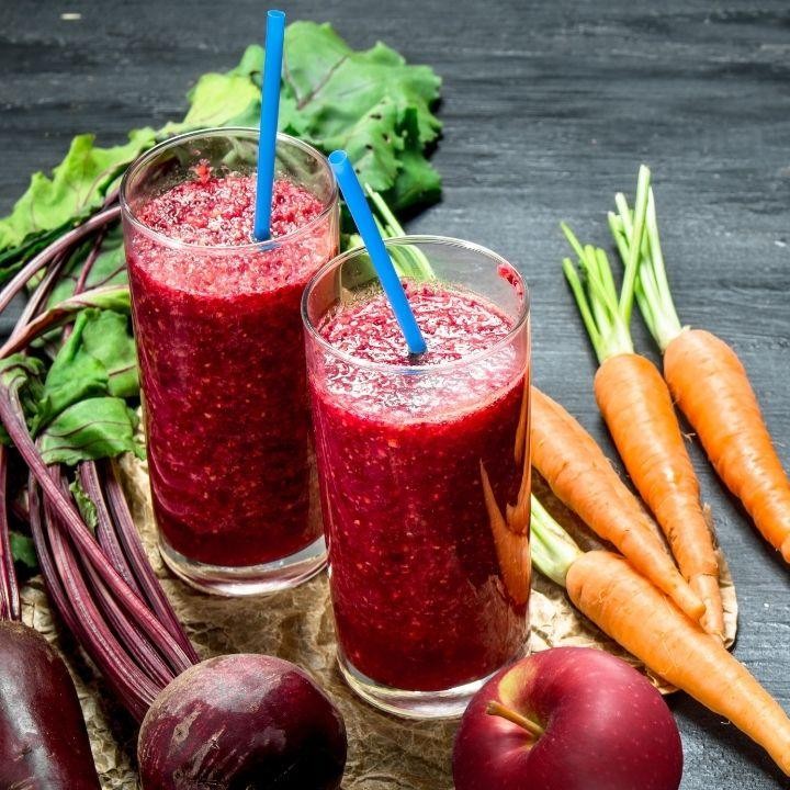 carrot beet apple smoothie for radiant skin lulo skin
