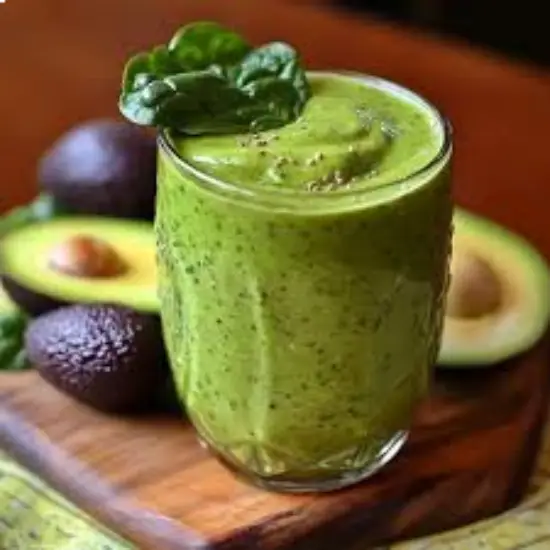 Avocado Spinach Chia Seeds Pineapple Honey