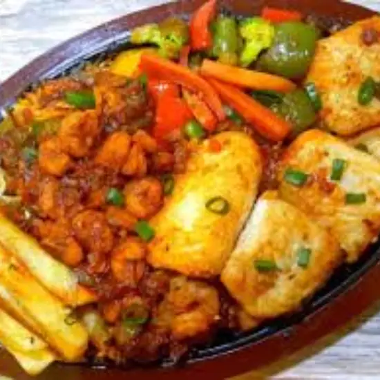 Fish Steak Sizzler