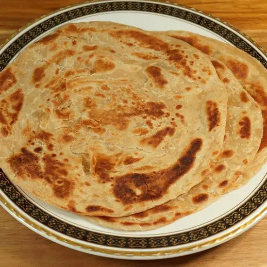 Lacha Paratha Plain Kulcha