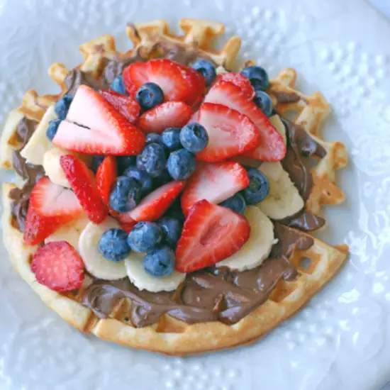 Nutella Fruit Ice Cream