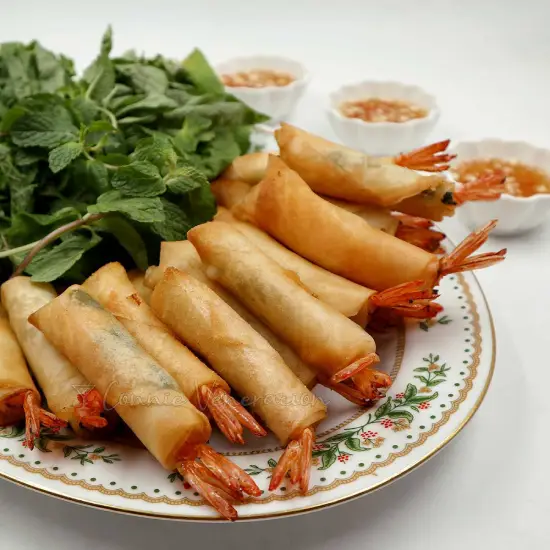 Prawns Spring Roll