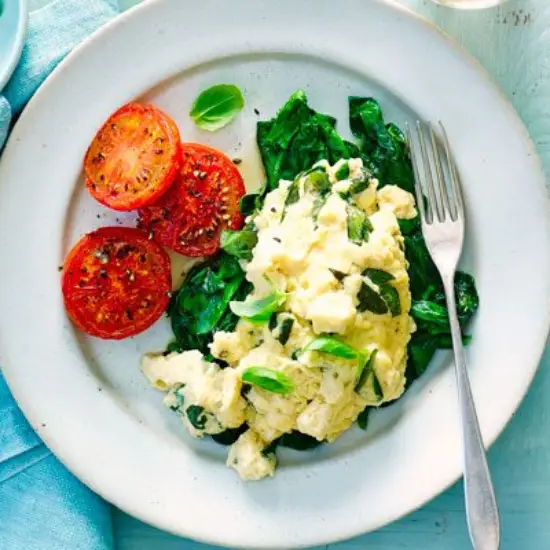 Scrambled Egg Scrambled Egg With Basil