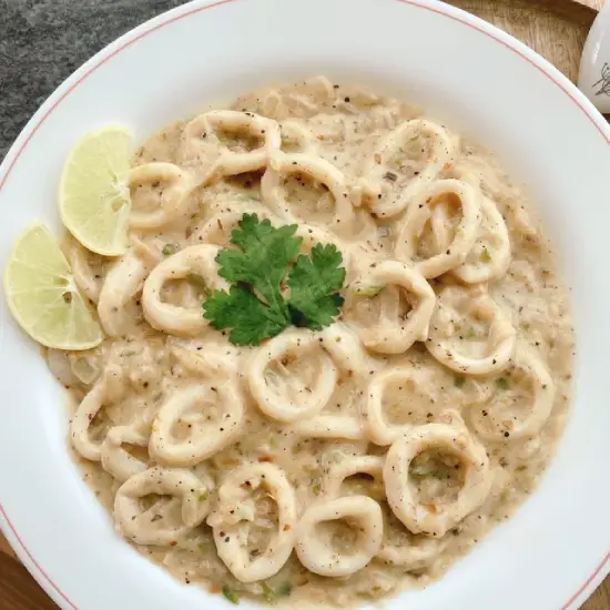 Squid Butter GarlicRecheado