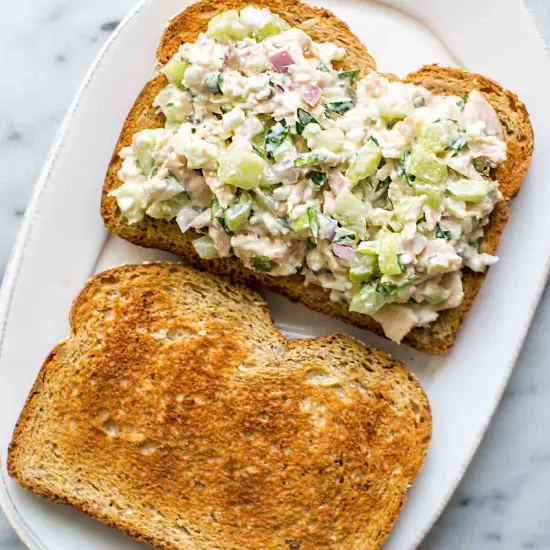Tuna Veg Toast