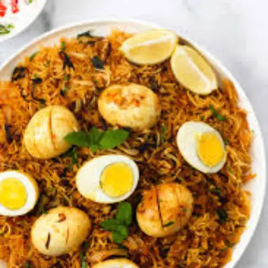 Veg Egg Biryani