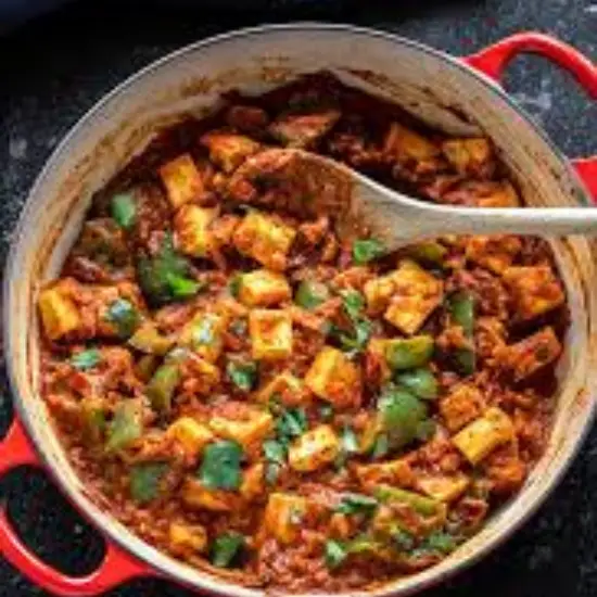 VegetablePaneer Kadai